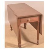 PA Sheraton Walnut Drop-Leaf Table.