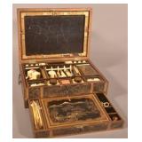 Chinese 19th Century Chinoiserie Sewing Box.