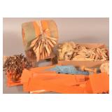 Vintage Lace Kitting Drum with Accessories.