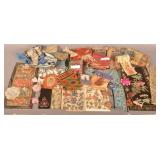 Lot of Antique/Vintage Asian Silk Needlework.