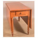 Sheraton-Style Gateleg Drop-Leaf Table.
