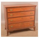 American Hepplewhite Mahogany Chest of Drawers.