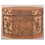 Georgian Rolled Paper Tea Caddy, Circa 1790.
