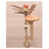 Waterman Silver-Plated Sewing Bird Pin Cushion.