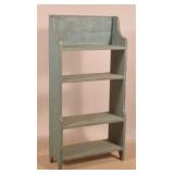 Country Blue Crock or Bucket Bench.