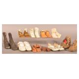 10 Pairs of Antique/Vintage Children