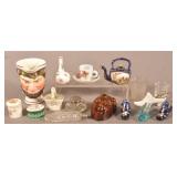 Lot of Miscellaneous Antique Glass and China.
