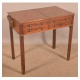 English Hepplewhite Mahogany Shaving Stand.