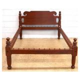 19th C. Berks County, PA Painted Rope Bed.