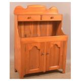 PA 19th Century Softwood Hooded Drysink.