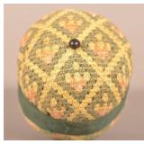 PA Early 19th Century Sewing Ball Pin Cushion.