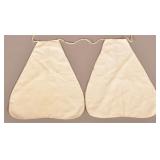 Fine Pair of Homespun Apron Sewing Pockets.