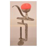 19th Century Metal C-Clamp Pin Cushion.