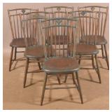 Set of 6 PA Windsor Side Chairs.