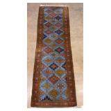 Oriental Floral & Geometric Runner.
