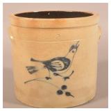 NY or NJ 3-Gal. Straight-Sided Jar.