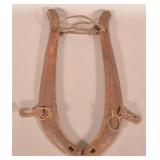 Pair of Antique Wood Horse Collars.