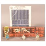 Lot of Vintage Advertising Items.