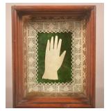 Unusual PA Late 19th C. Folk Art Scherenschnitte.