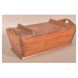 PA 19th C. Softwood Covered Dough Box.