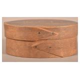 19th Century Oval Bentwood Spice Box.