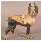 Hubley Boston Terrier Vintage Doorstop.