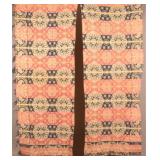 1851 John Goodman Black Creek Signed Coverlet.