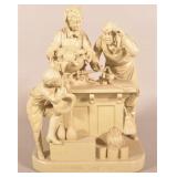 John Rogers Plaster Group "Weighing The Baby".