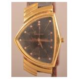 Hamilton Ventura 18k Gold Electroplate Men