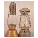 Two Antique Skaterï¿½s Lanterns.