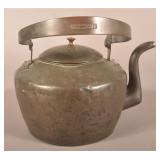 Lancaster, PA Copper Tea Kettle Signed J. Graeff.