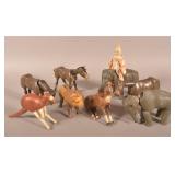 Group of Full Size Schoenhut Circus Figures.