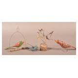 Four Various Folk Art Carvings.