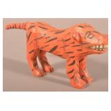 Strawser 1987 Schimmel-Type Folk Art Tiger.