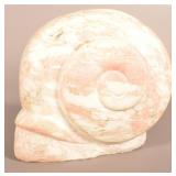 Jane Armstrong Marble Snail Sculpture.