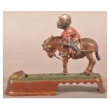 "Always Did Spise a Mule" Antique Cast Iron Mechan