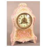 French China Case Cartouche Shelf Clock.