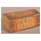 Early 19th Century Decorated Trinket Chest.