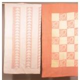 Two Antique Pennsylvania Hand-Stitched Quilts.