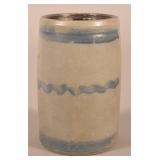 Western PA 19th Century Stoneware Canning Jar.