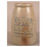 Hamilton & Jones 1-Gallon Stoneware Storage Jar.
