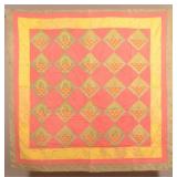 Antique Flower Basket Quilt.