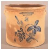 Whittemore, Havana, NY 2-Gal. Stoneware Crock.