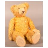 German Golden Mohair Hump-Back Teddy Bear.