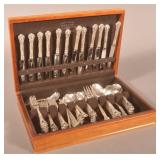 Gorham Sterling "Chantilly" Flatware Set.