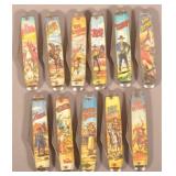 11 Western Movie and TV Stars Pocketknives.
