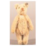 Antique Steiff Small Tan Mohair Rattle Bear.