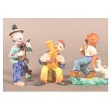 Three Leopold Anzengruber (Attributed) Figures.