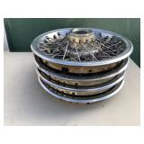 Set of 4 GM Vtg. Hubcaps