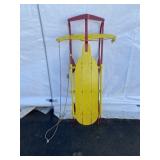 Vtg. Metal Runner Sled